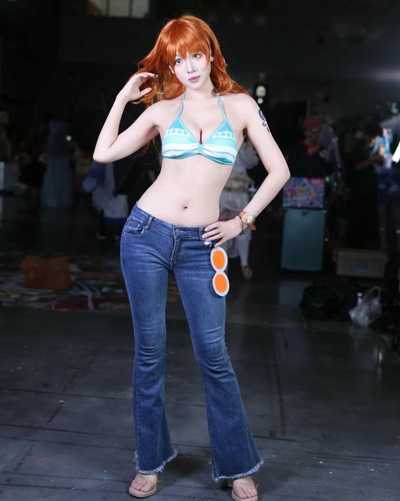 Cosplay nami nụ cười rạng rỡ duyên dáng đáng yêu