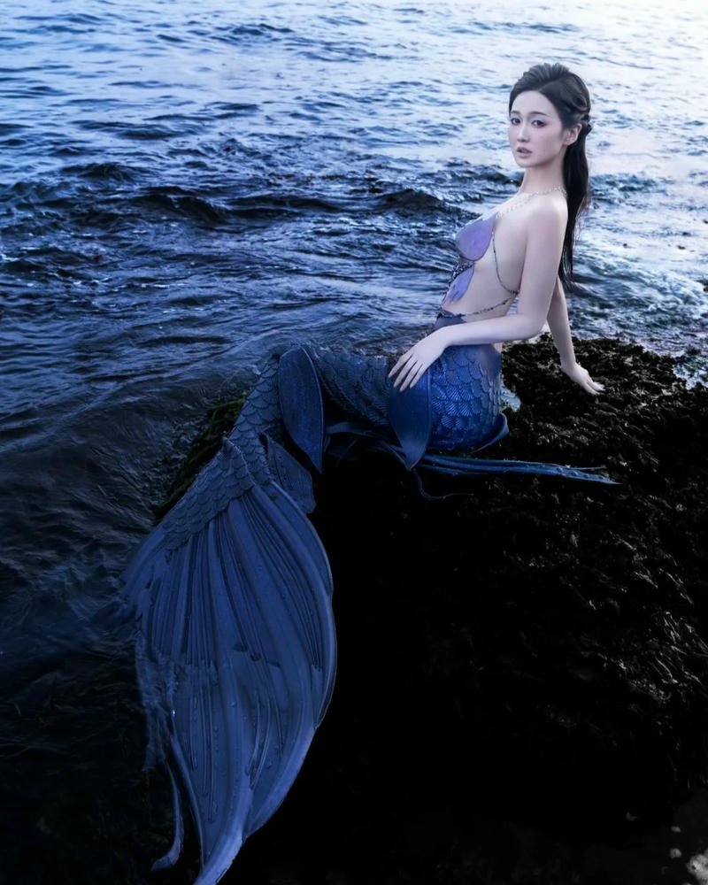 Cosplay nàng tiên cá concept nghệ thuật sáng tạo đẹp