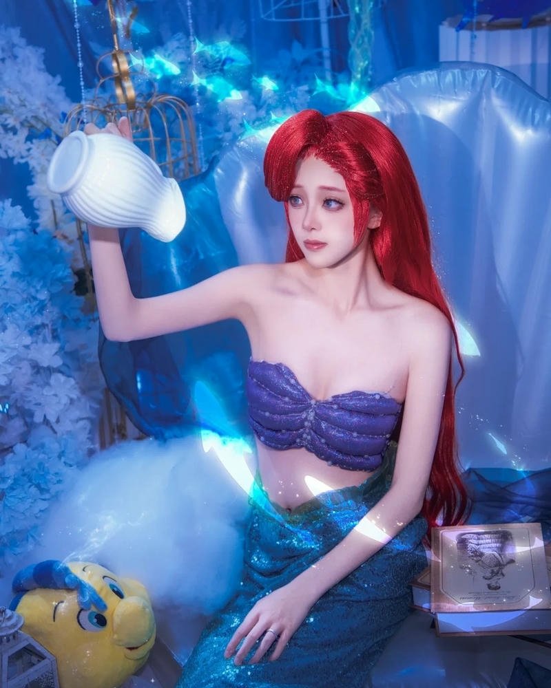 Cosplay nàng tiên cá tạo hình sáng tạo mới lạ