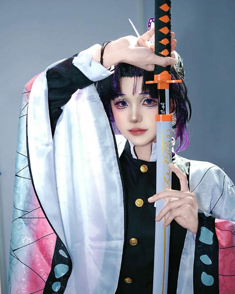 Cosplay shinobu concept nhẹ nhàng mang nét huyền ảo