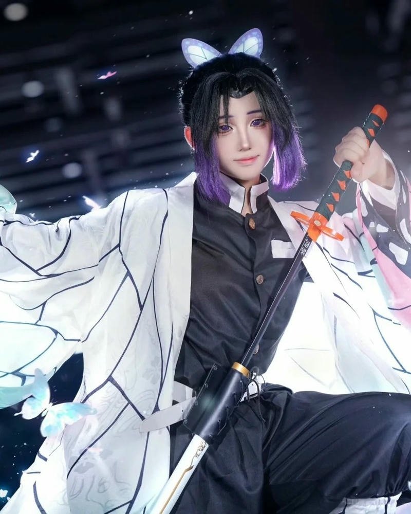 Cosplay shinobu tạo hình nữ kiếm sĩ đầy mê hoặc