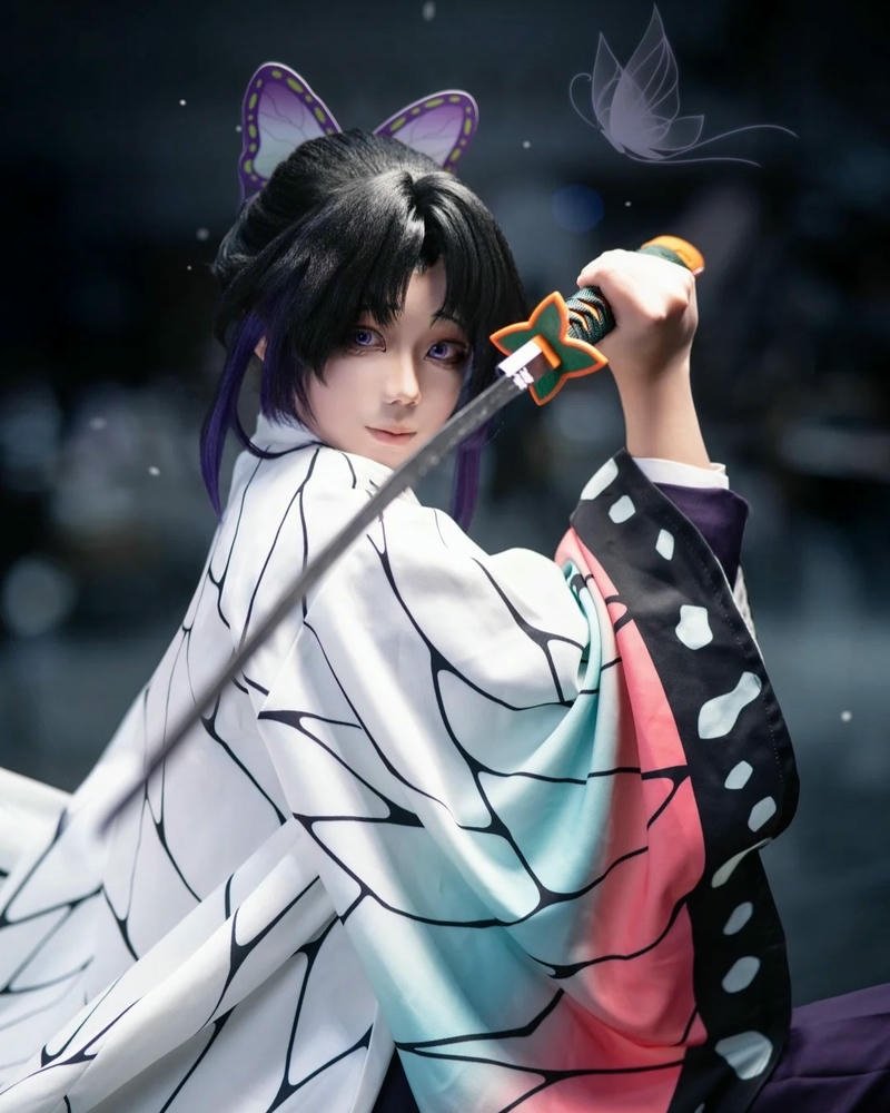 Cosplay shinobu thể hiện khí chất bí ẩn cuốn hút