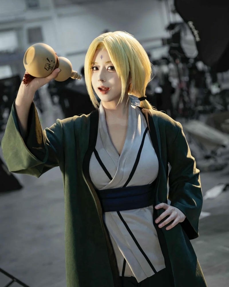 Cosplay tsunade hình ảnh nữ ninja đầy bản lĩnh chiến