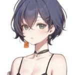 Hình ảnh anime nữ tóc ngắn mang vẻ đẹp cá tính nổi trội