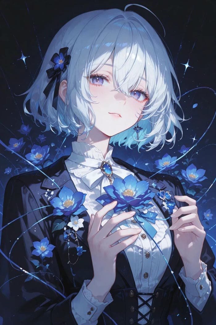 Hình ảnh anime nữ tóc ngắn sở hữu nét đẹp khỏe khoắn