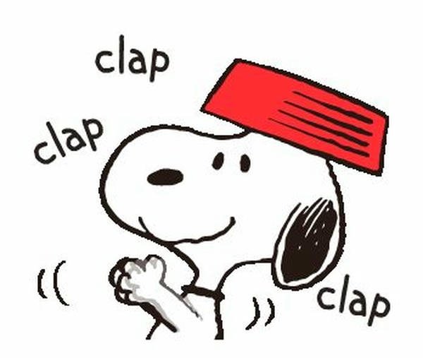 Hình ảnh cổ vũ vỗ tay mang tính giải trí