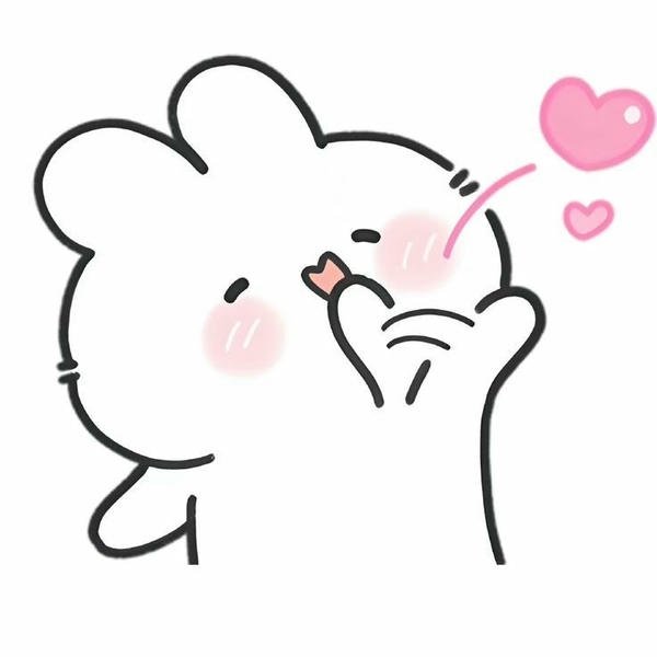 Hình ảnh thả tim theo kiểu meme rất đáng yêu