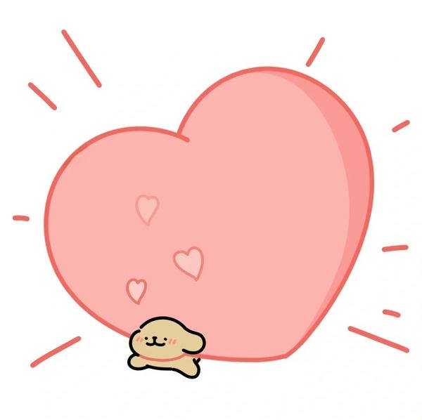 Hình ảnh trái tim được chế thành meme vui nhộn