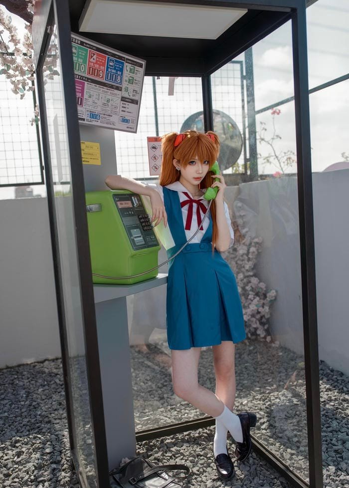 Hình gái xinh cosplay nhân vật anime với nét đẹp trẻ trung