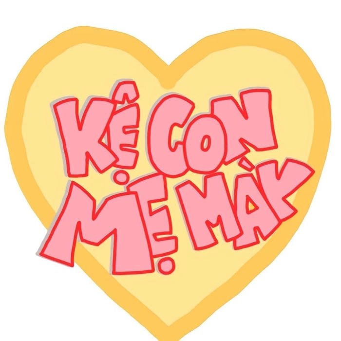 Hình sticker chữ câu chữ gọn kệ con mẹ mày