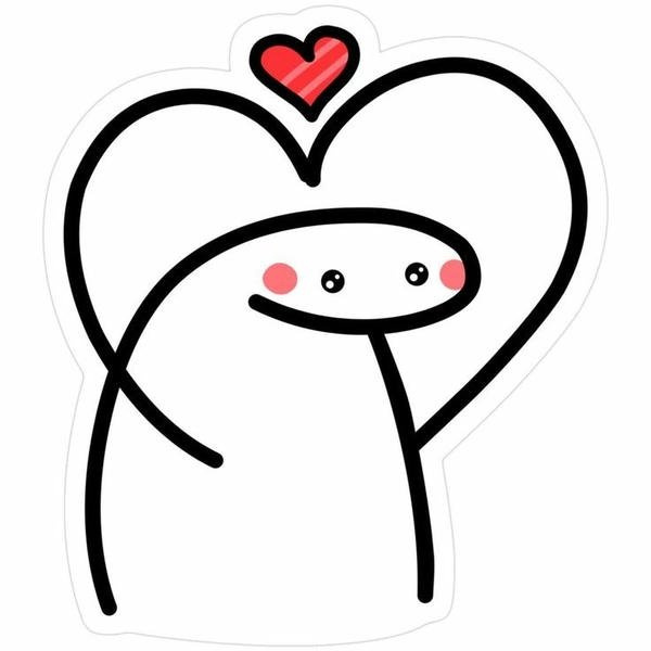 Meme bắn tim hình vẽ ngộ nghĩnh dễ thương