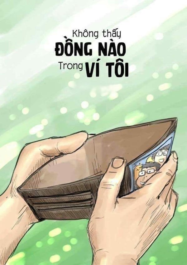 Meme nghèo biểu cảm chân thật mang tiếng cười chua