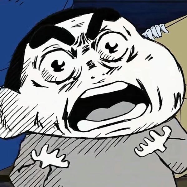 Meme sợ hãi ánh mắt hoang mang cực hài hước