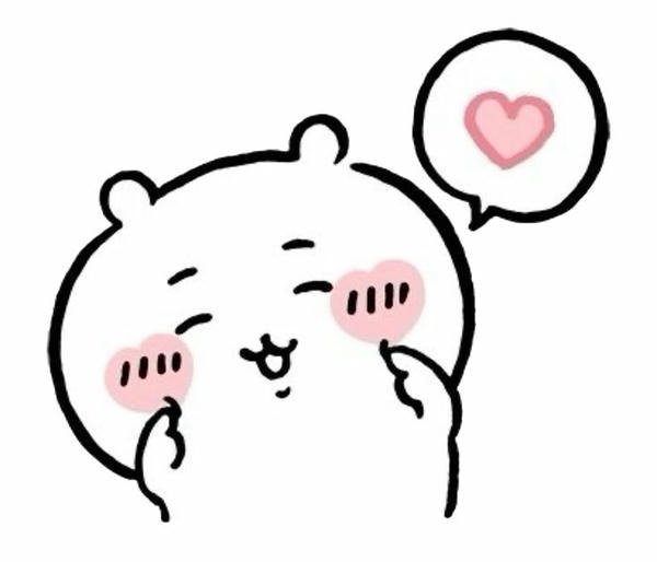 Meme thả tim phong cách dễ thương trên internet vui