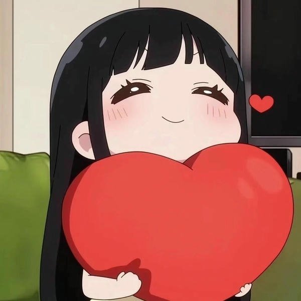 Meme thể hiện tình yêu qua biểu tượng trái tim