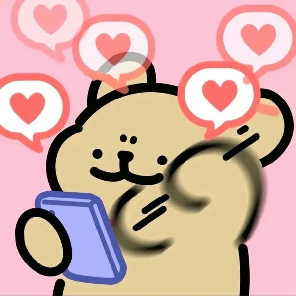 Meme trái tim hình vẽ xinh xắn lan tỏa yêu