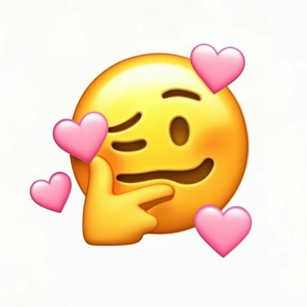 Meme trái tim phong thái đáng yêu nhìn rất thích