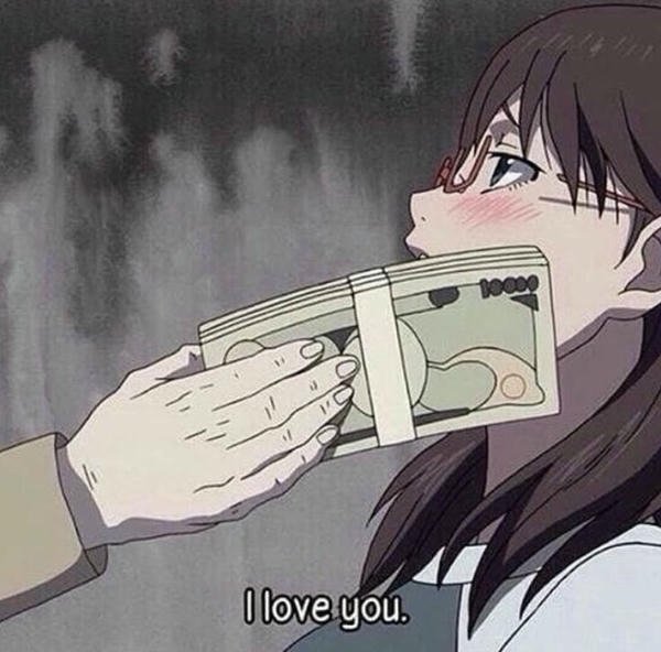 Meme về tiền bạc mang góc nhìn châm biếm