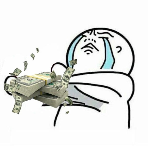 Meme ví tiền trống tạo tiếng cười đồng cảm