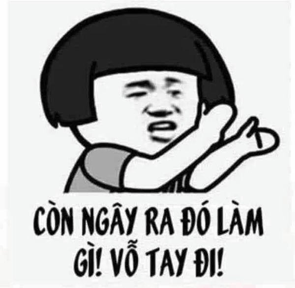 Meme vỗ tay hình ảnh cổ vũ mang năng lượng