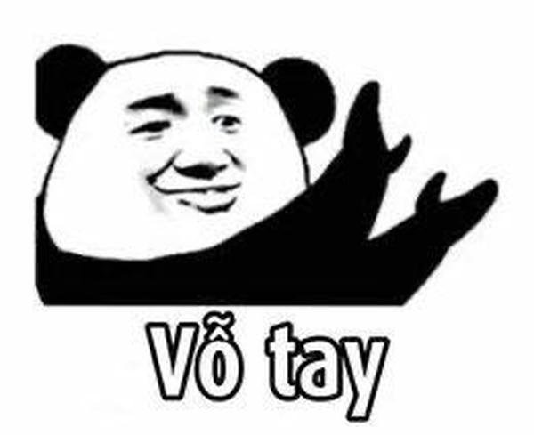 Meme vỗ tay phong cách chúc mừng quen thuộc