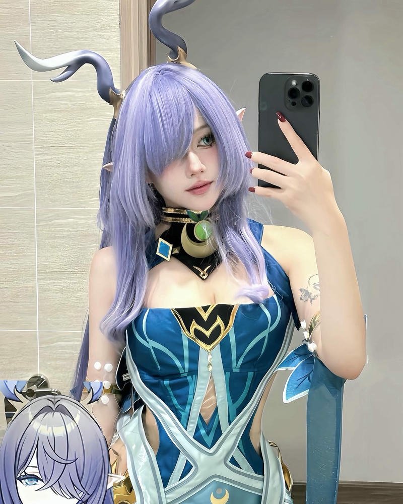Nguyễn Thị Hà Vi cosplay trang phục đẹp hài hòa