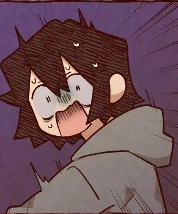 Phản ứng sợ hãi xuất hiện trong ảnh meme vui