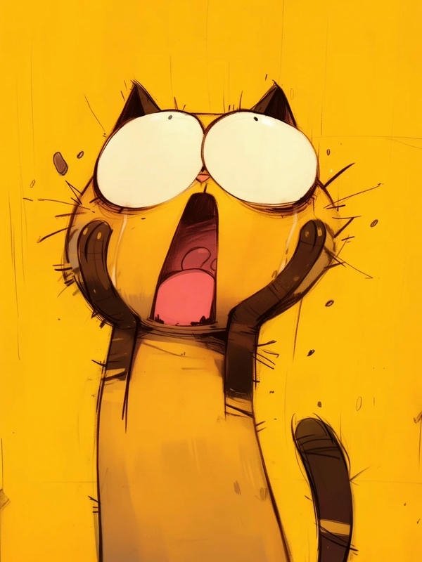 Phiên bản meme mô phỏng biểu cảm sợ hãi ghê