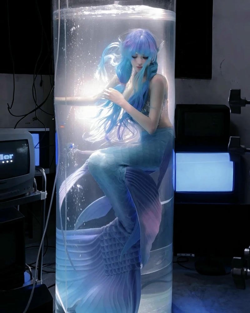 Phong cách cosplay chủ đề nàng tiên cá sáng tạo