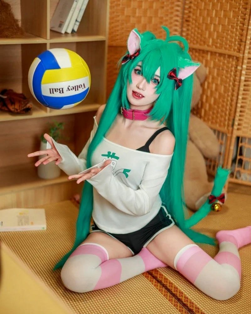 Phong cách mèo kết hợp nghệ thuật cosplay đẹp