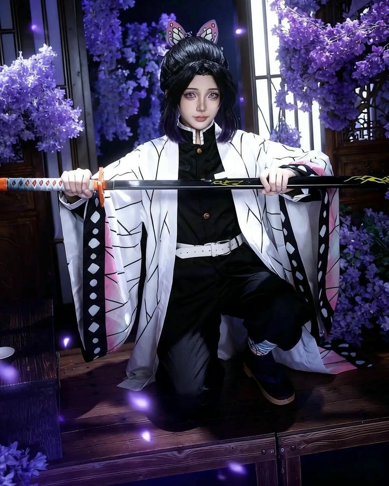 Tạo hình shinobu mang vẻ đẹp thanh thoát dịu