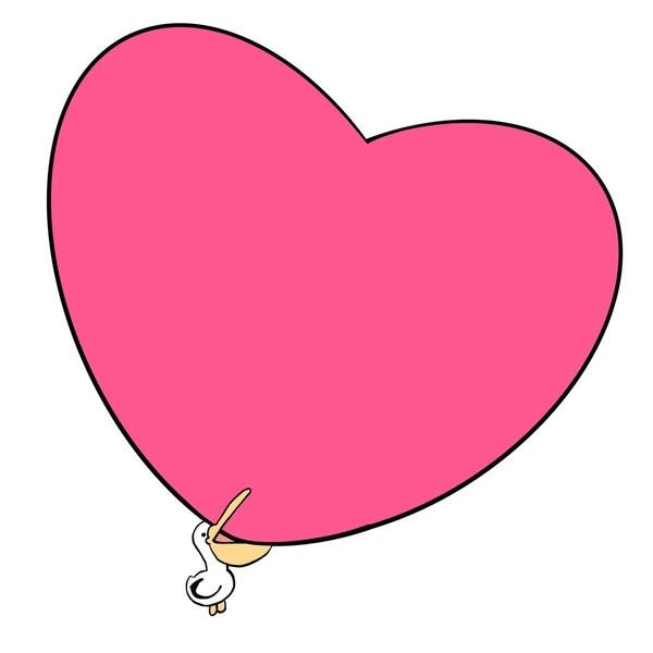 Trái tim meme phong cách dễ thương lan tỏa yêu