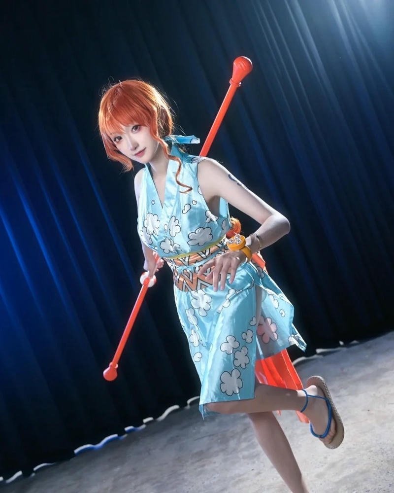 Trang phục Nami kết hợp phụ kiện hài hòa đẹp