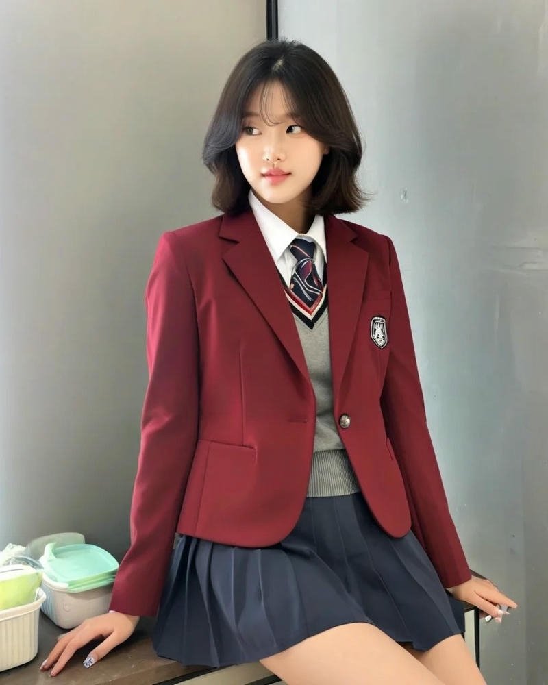 Trang phục học sinh theo phong cách cosplay đẹp mắt