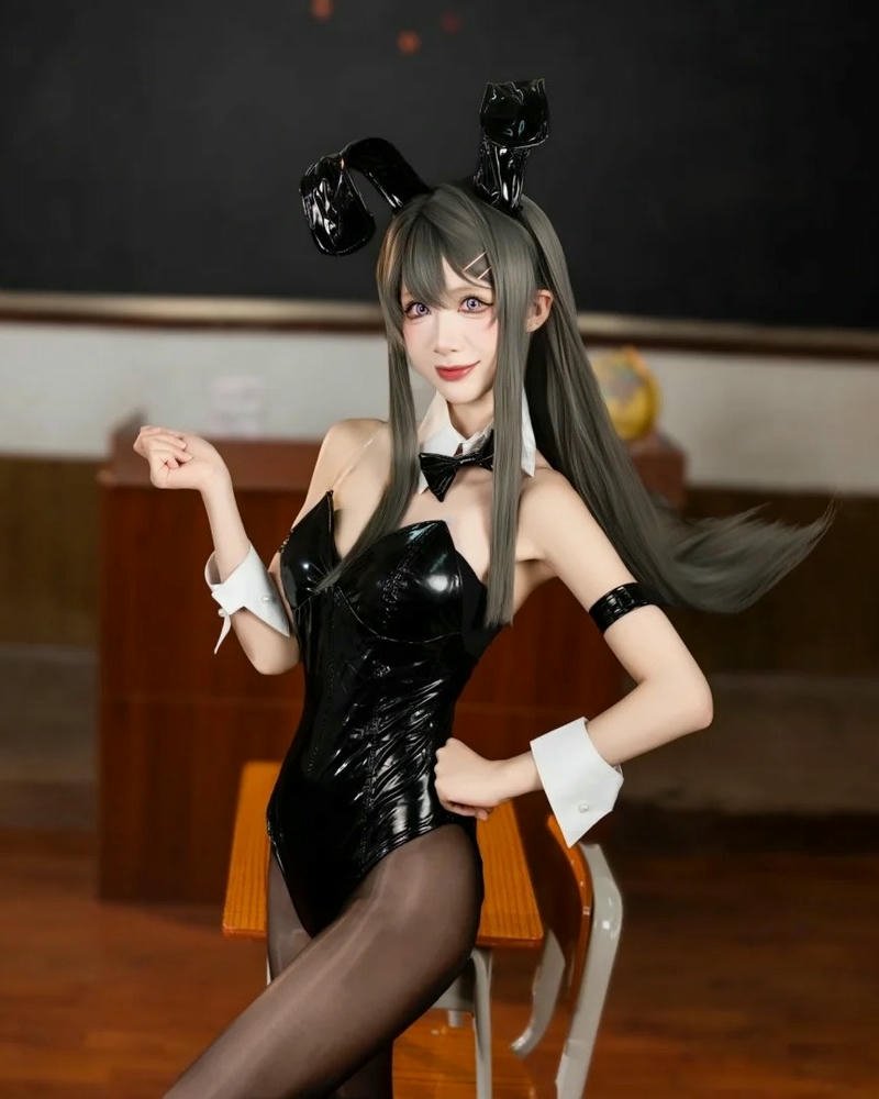 Trang phục thỏ mang tinh thần cosplay nhìn đẹp mắt