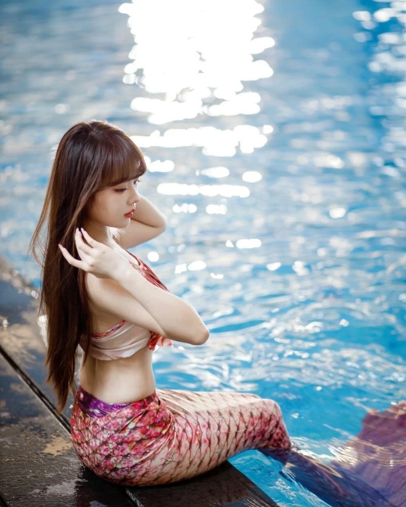 Ý tưởng nàng tiên cá áp dụng vào cosplay mới