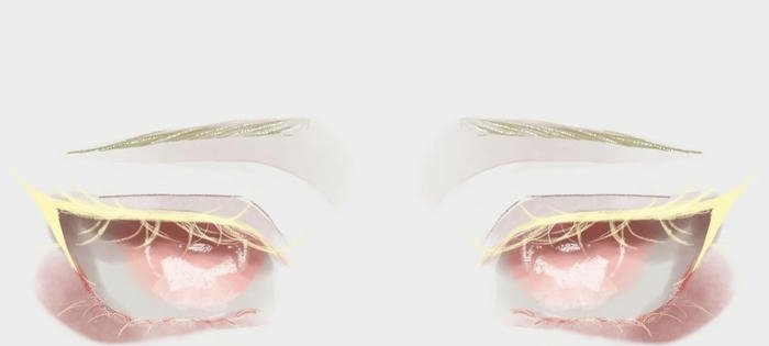 ảnh mắt anime nổi bật trung tâm