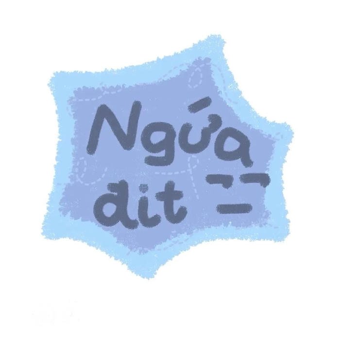 ảnh sticker chữ trêu tức ngứa đít