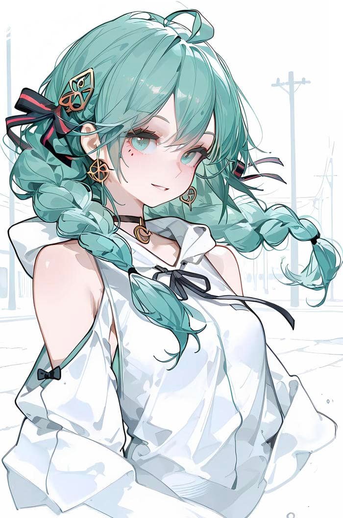 bức hình nền anime nữ tạo cảm giác dễ chịu