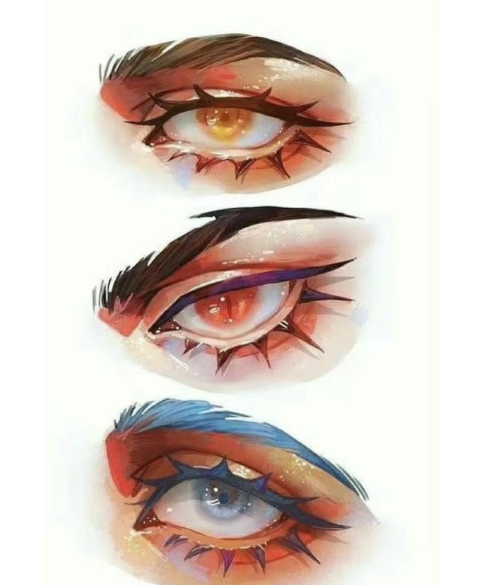 hình ảnh mắt anime cảm xúc buồn