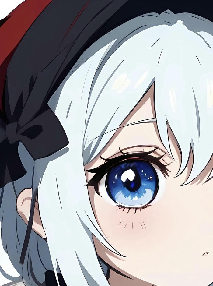 hình ảnh mắt anime hiệu ứng lấp lánh