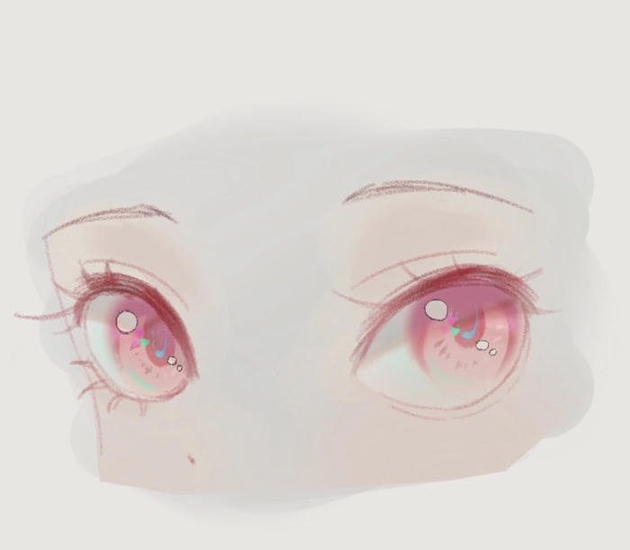 hình mắt anime giọt lệ long lanh