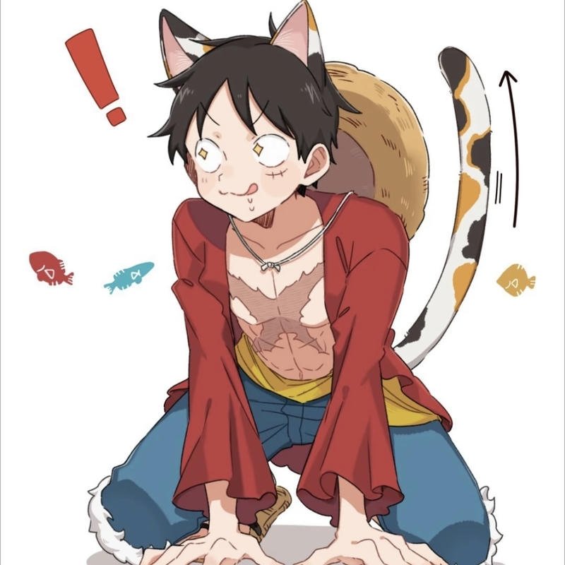 Ảnh Luffy mũ rơm gương mặt rạng rỡ tràn nhiệt huyết