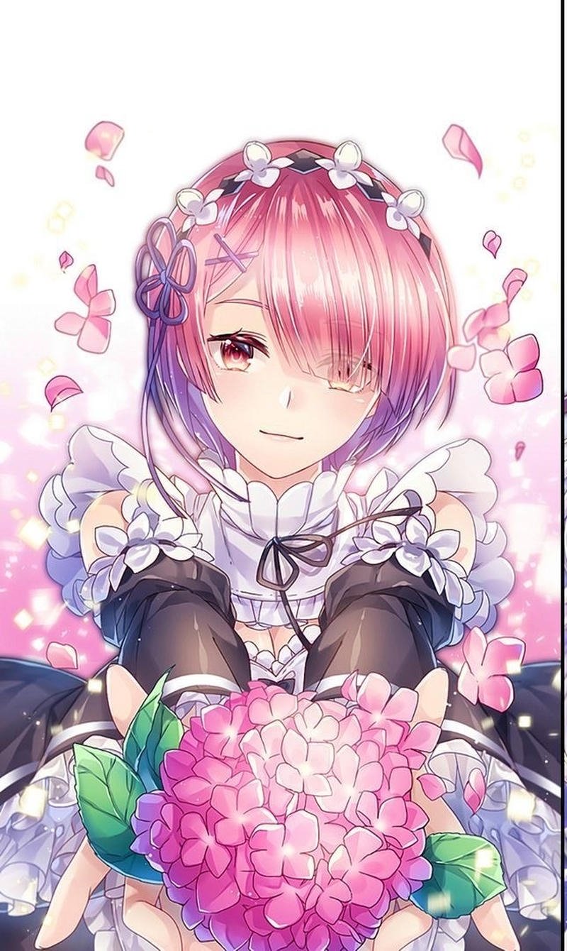 Ảnh Ram Re Zero với vẻ ngoài trang nhã đầy cuốn hút