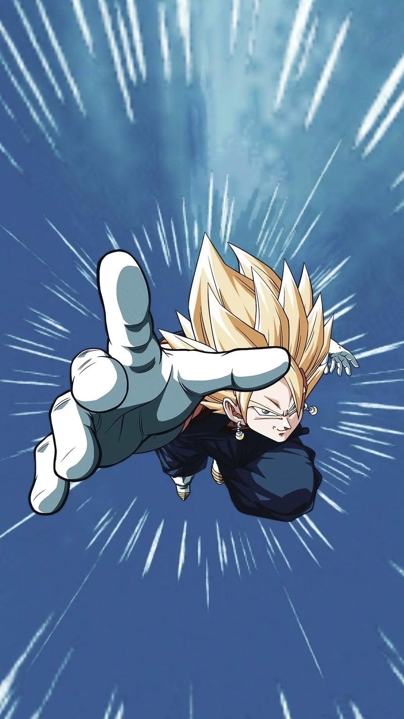 Ảnh SonGoku Super Saiyan Blue sức mạnh lan tỏa dữ dội