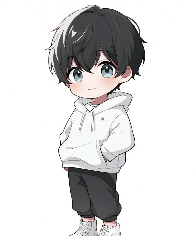 Ảnh anime nam dễ thương chất lượng cao làm avatar