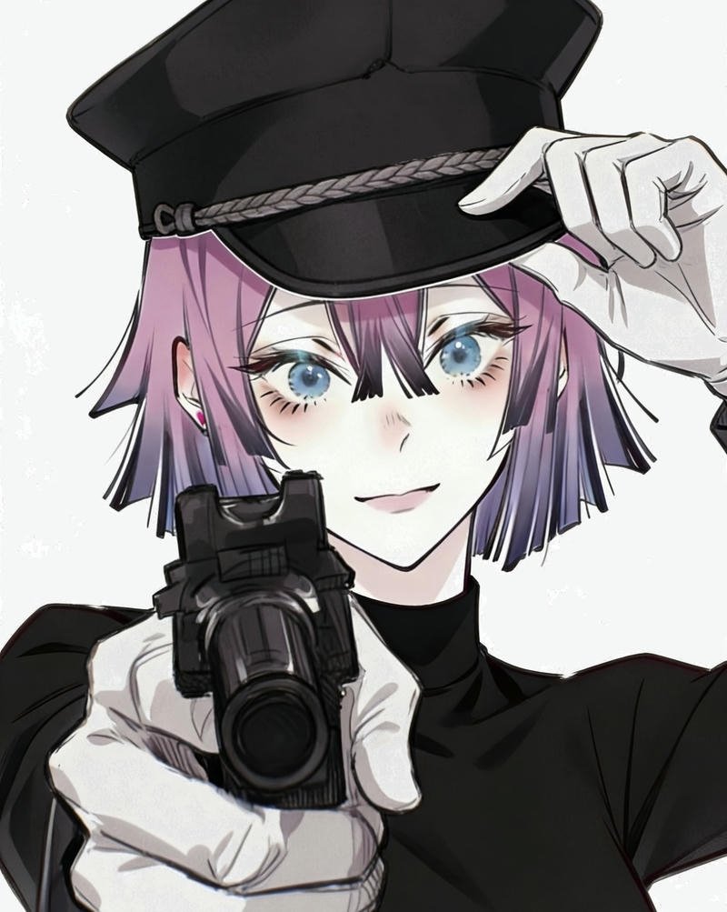 Ảnh anime nam ngầu trong khung cảnh đêm tối