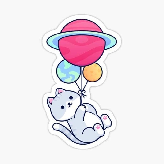 Ảnh hình dán sticker cấu trúc đơn giản dễ nhìn