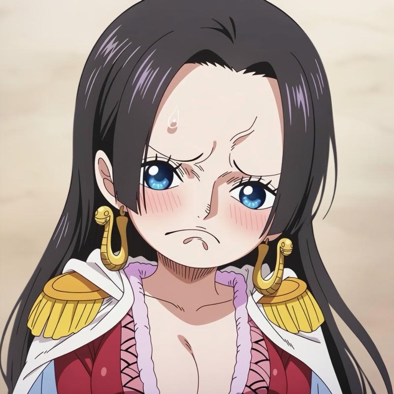 Ánh mắt đầy kiêu hãnh của Boa Hancock trong anime