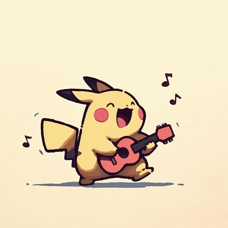 Ánh nhìn vui nhộn của Pikachu đầy sự lanh lợi